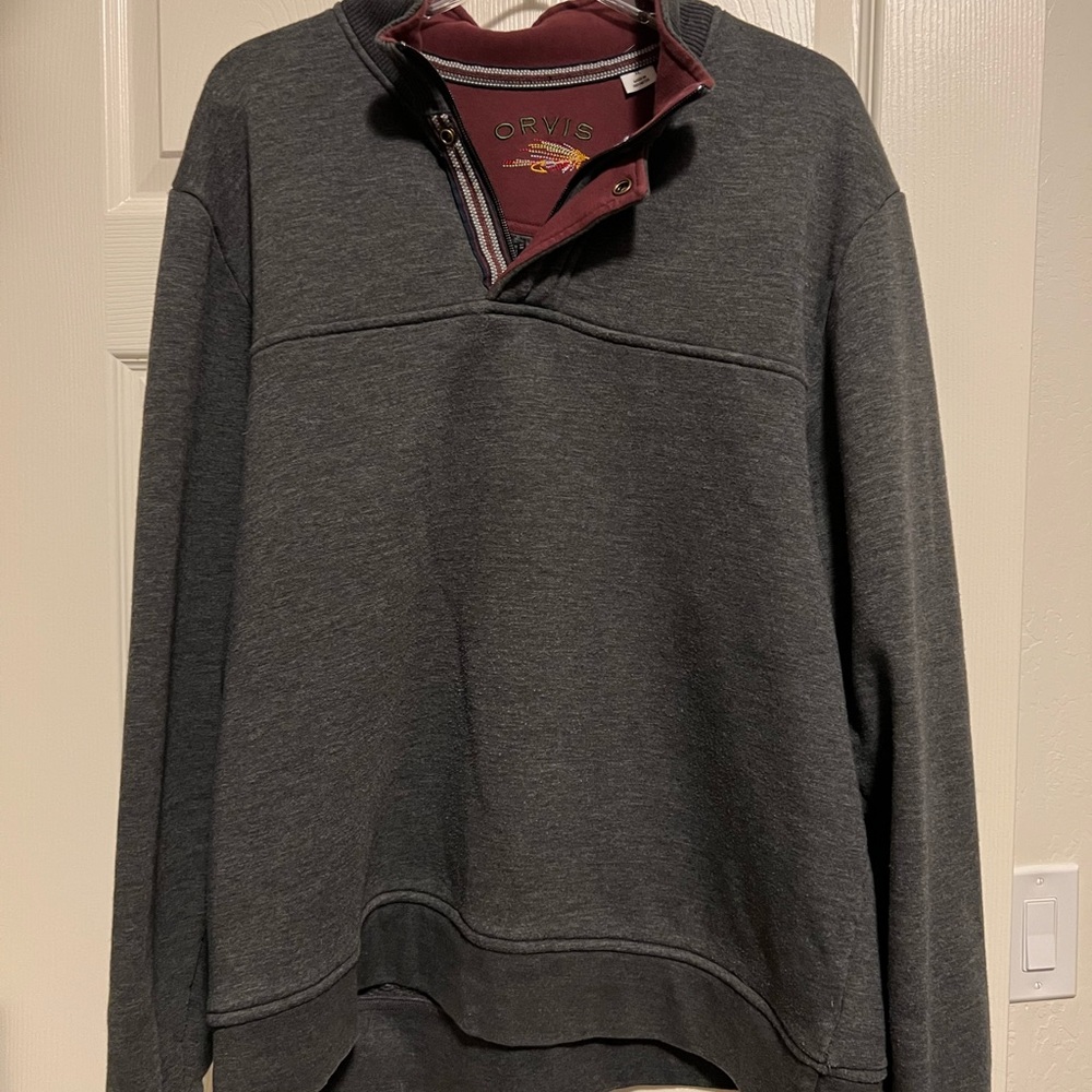 Orvis quarter zip jacket